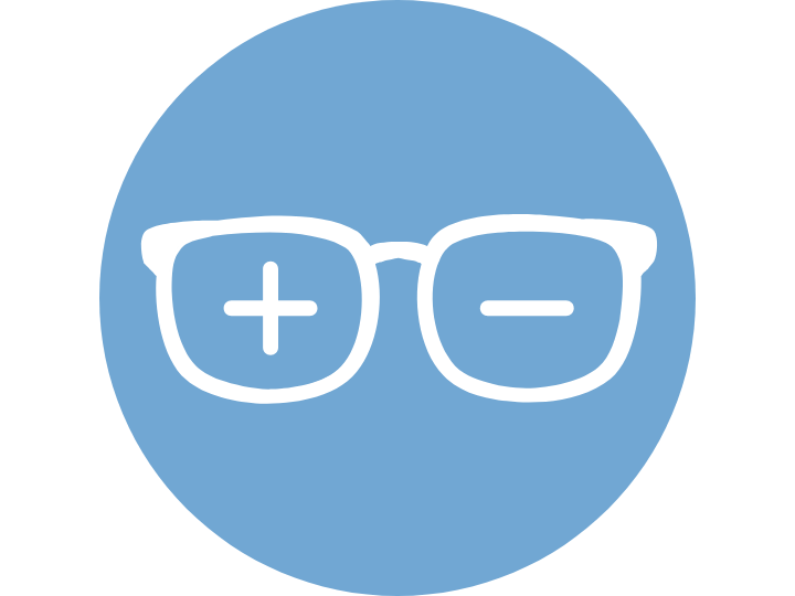 左右の目で見え方が違う