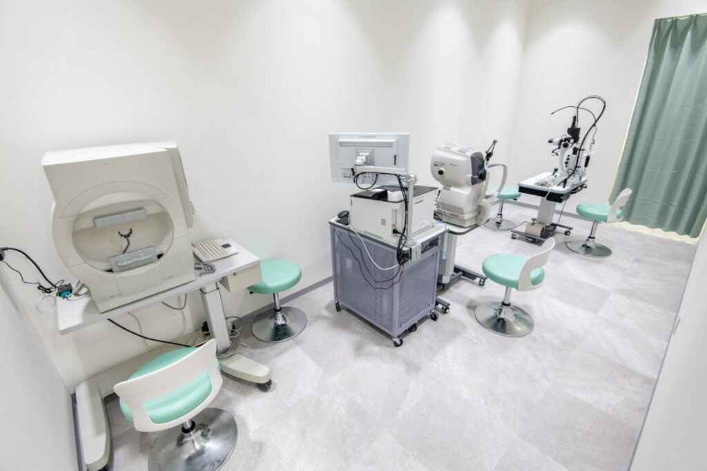 ザ・タワー十条よつば眼科医院の検査室